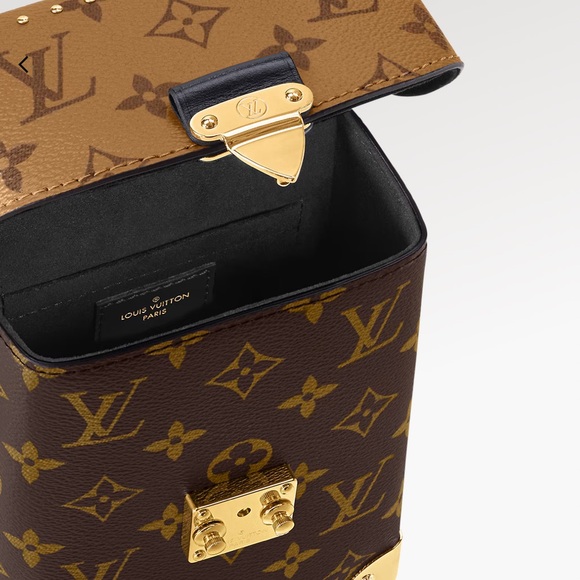 Louis Vuitton Monogram & Monogram Reverse coated Canvas Camera Box Bag - Picture 3 of 11